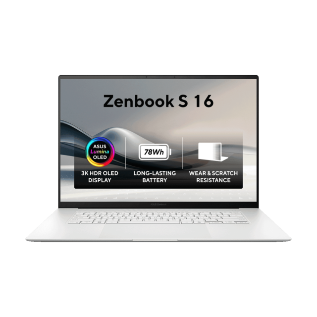 ASUS Zenbook S 16 UM5606 (AMD Ryzen™ AI 9 HX 370/32GB/1TB/AMD Radeon™ 890M Graphics/16" 3K OLED)