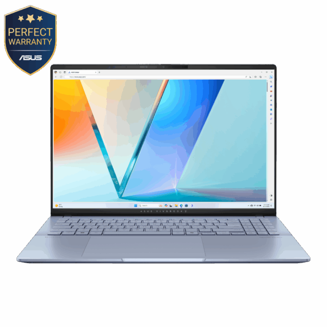 Asus VivoBook S16 (Ultra 7-255H,Intel Arc Graphics, 32GB DDR5, 1TB SSD M2, 16 Inch 3.2K OLED 120Hz)